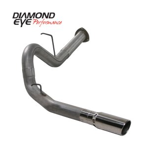 Chevrolet 2500 Performance Exhaust - Diamond Eye Performance - DPF Back, Single - Stainless Steel - `08-`10